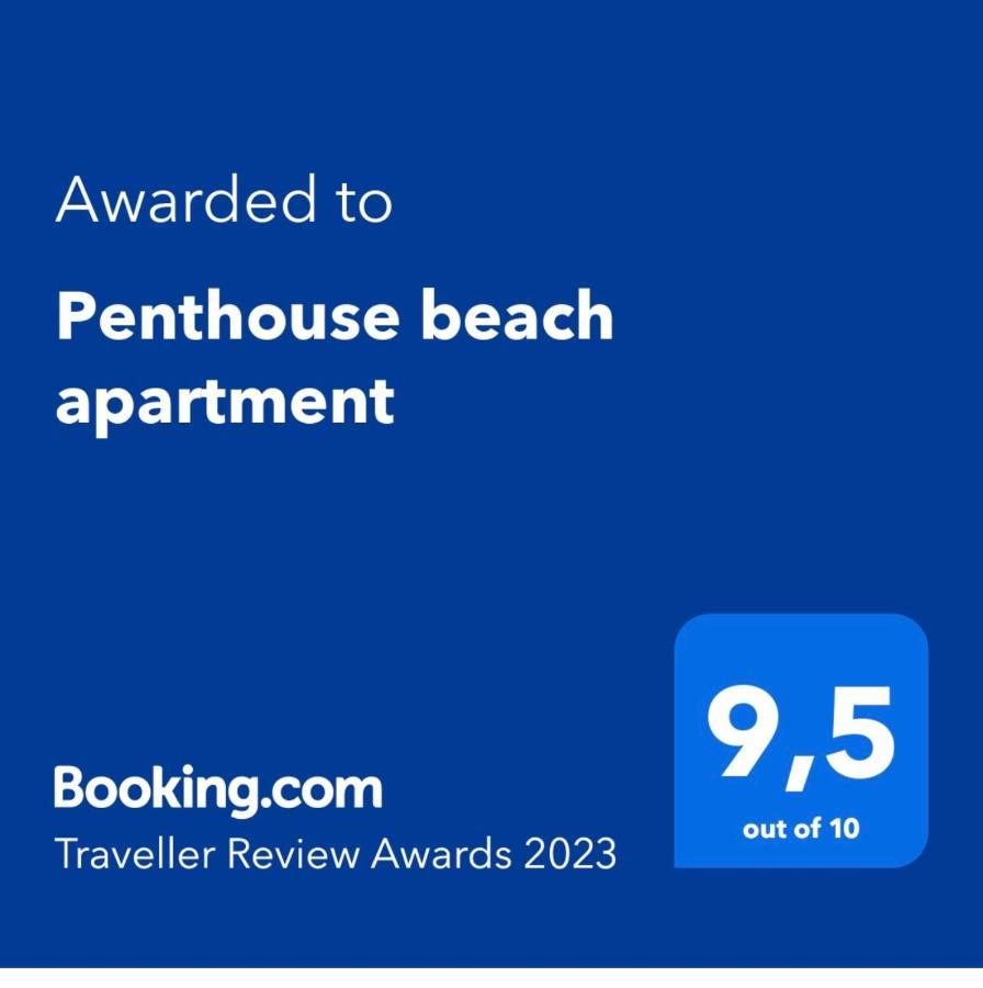 פואנגירולה Penthouse Beach Apartment מראה חיצוני תמונה